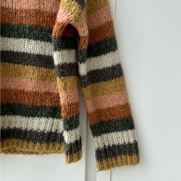Rylee+Cru Striped Aspen Sweater. Size 4-6 - Picture 3 of 7